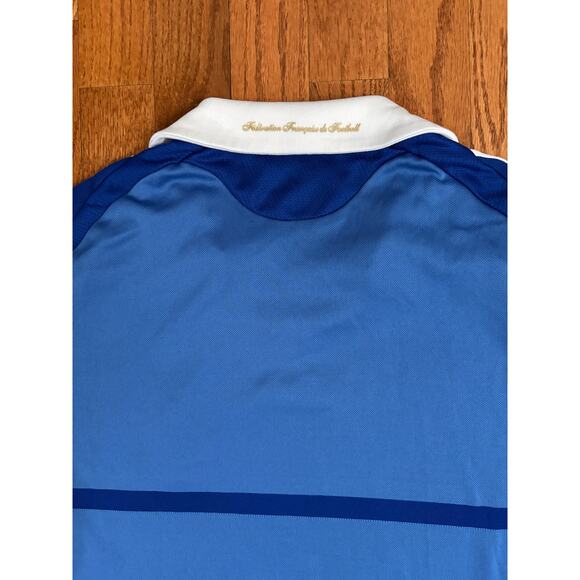 Adidas France National Team Blue Soccer Jersey- Men's Size Medium- EUC - Picture 9 of 10